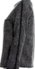 Blumarine ITALY. Anna Molinari Designer. Grey Tweed Boucle Pattern Cropped Jacket