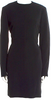 Celine Paris. Phoebe Philo Vintage Black Viscose Blend 2010's Mini Dress