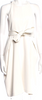Celine Paris. PHOEBE PHILO. Vintage White Viscose Blend Crew Neck Knee-Length Dress