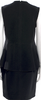 Celine Paris. Phoebe Philo Designed Black Viscose/Acetate Blend Mini Dress