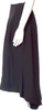 Celine Paris. BY PHOEBE PHILO. Black PolyTech Pleated Accents Midi Length Skirt