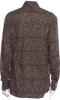 Celine Paris. Designer: Hedi Slimane. Vintage  Printed Long Sleeve Button-Up Top