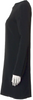 Celine PARIS. PHOEBE PHIBLO Black Viscose/Acetate Blend Black Crew Neck Mini Dress