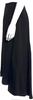 Celine PARIS. PHOEBE PHILO DESIGNER. Black Silk/Viscose Studded Accents Midi Length Skirt
