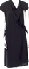 Chloé Paris. Black Silk Vintage Midi Length Dress