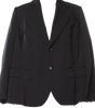 Comme des Garçons Japan. NEW W/TAGS. Black Wool Cupra Lined Cape Style Blazer