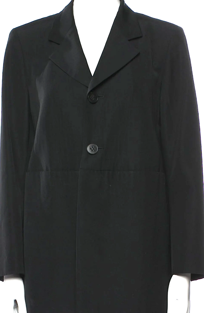 Comme des Garçons Japan. Vintage Late 1980's - Early 1990's Black Blazer