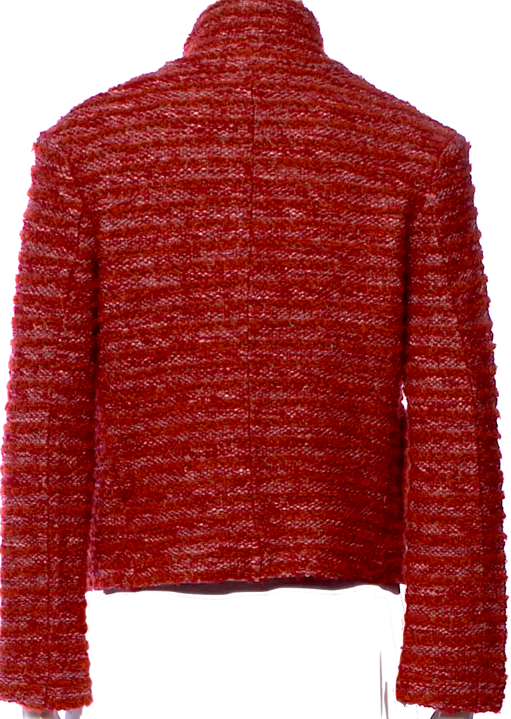 COMME des GARÇONS JAPAN. TRICOT. Vintage 2005 Collection Wool Blend Sweater Coat