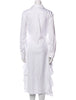 Comme des Garçons Japan. Collection. White Cotton Long Dress
