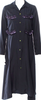 Comme des Garçons Japan. Dark Blue Silk Blend Long Dress