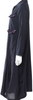 Comme des Garçons Japan. Dark Blue Silk Blend Long Dress