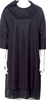 Comme des Garçons Comme des Garçons Japan. NWT. Black Crew Neck Knee-Length Dress