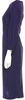 Comme des Garçons Japan. Black, Blue Nylon Printed Midi Length Dress