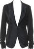 Comme des Garçons Japan. Black PolyTech Blazer