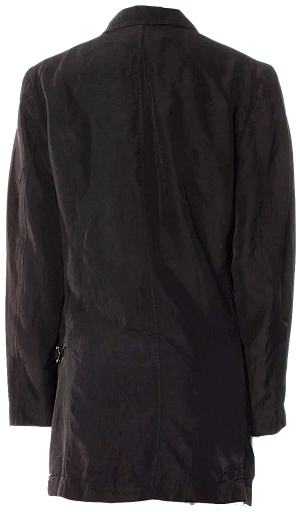 COMME des GARÇONS JAPAN. TRICOT.  Black Acetate Vintage Late 1980's - Early 1990's Jacket