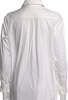 Comme des Garcons Japan. White Ruffle Long Sleeve Blouse