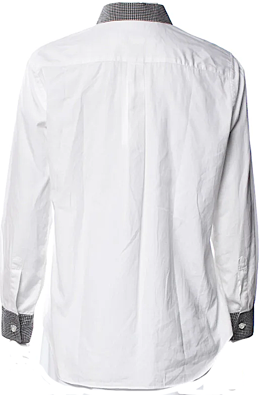 Comme des Garçons Comme des Garçons JAPAN. White Long Sleeve Button-Up Top