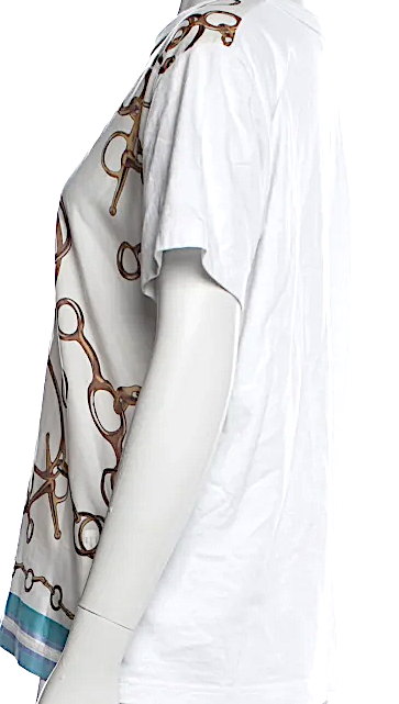 Comme des Garçons Japan. Girl Label  Cotton Graphic Print Crew Neck Shirt