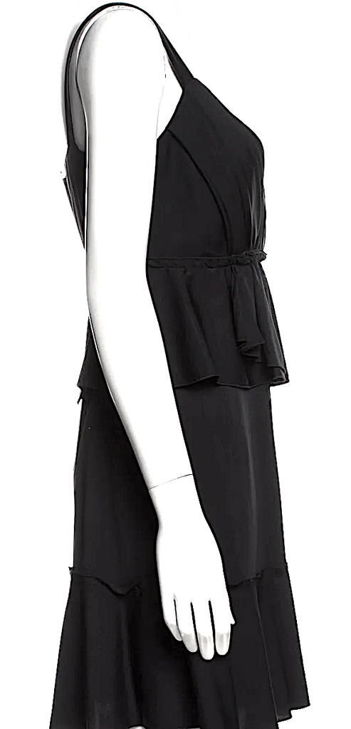 Dolce & Gabbana Italy. Black Silk Mini Dress