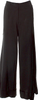 Dolce & Gabbana Italy. Vintage Black Viscose/Wool Blend Early 2000's Collection Wide Leg Pants