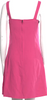Dolce & Gabbana ITALY. Pink Acetate/Cotton Blend Square Neckline Mini Dress