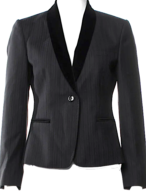 Dolce & Gabbana ITALY. Black Virgin Wool Blazer