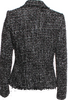 Donna Karan NY. Grey Tweed Pattern Blazer