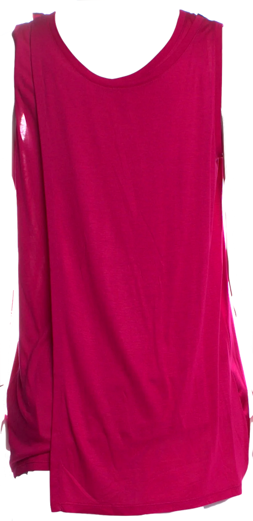 GUCCI Italy. Pink Silk Scoop Neck Top
