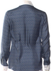 Gucci Italy. 2012 Collection Silk Button-Up Top Blouse