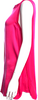 Gucci Italy. Interlocking GG Logo Fuschia Silk Bateau Neckline Top