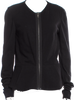 Haider Ackermann Belgium. Black Zippered Jacket