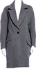 Isabel Marant Paris. Grey Long Wool Coat