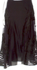 Jean Paul Gaultier Paris. Vintage 2000s Collection Black Knee-Length Skirt