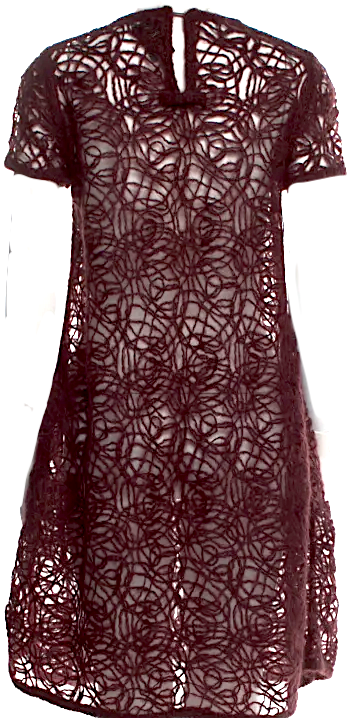 Jean Paul Gaultier PARIS. Late 1990s Collection Vintage Mohair Blend Open KinitMini Dress