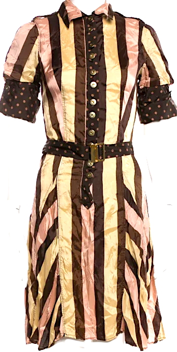 Jean's Paul Gaultier Paris. Vintage Knee-Length Viscose Dress