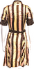 Jean's Paul Gaultier Paris. Vintage Knee-Length Viscose Dress