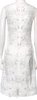 Jil Sander White Cotton Printed Knee-Length Dress