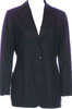 Jil Sander Vintage Midnite Blue Virgin Wool Blend 2000's Blazer