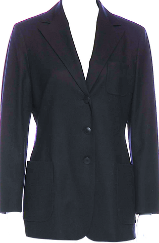 45RPM JAPAN.  Indigo Dyed Ribbon Neck Shirt/Blouse