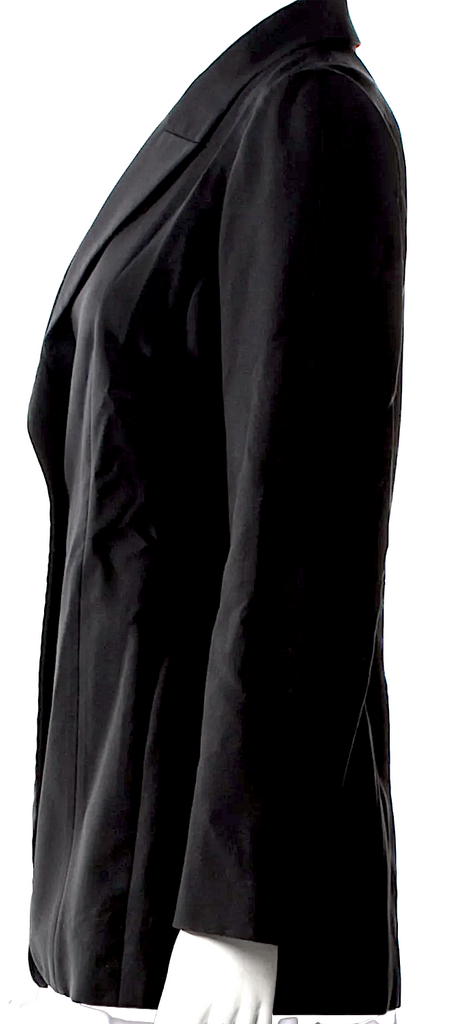 Jil Sander Black Virgin Wool Blazer