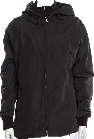 ISSEY MIYAKE JAPAN. FETE  Eggplant Color Reversible Pleated Blouse