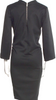 Jil Sander Cowl Neck Black Knee-Length Dress
