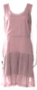 Jil Sander  Vintage Early 2000s Collection Pink Cotton Knee-Length Dress