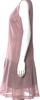 Jil Sander  Vintage Early 2000s Collection Pink Cotton Knee-Length Dress