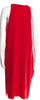 JOSEPH Italy. Red Acetate Blend Scoop Neck Dress