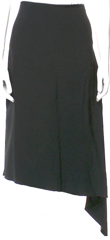 JIL SANDER Black Silk Sleeveless Dress