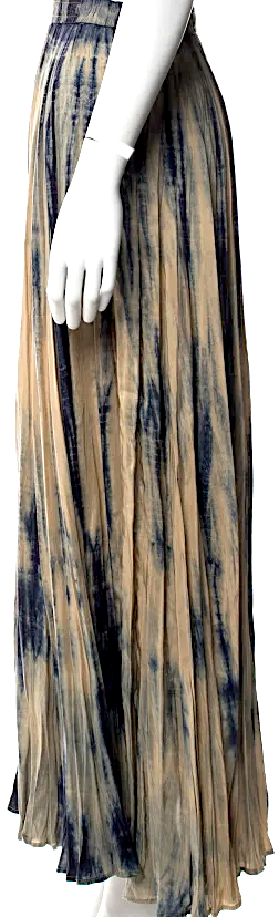 Joseph LONDON. Tie Dye Silk Long Skirt