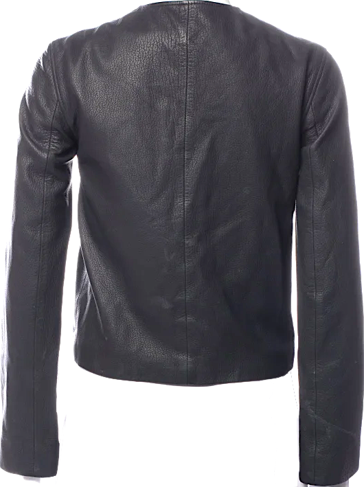 Joseph LONDON. Minimalist Design Leather Biker Jacket
