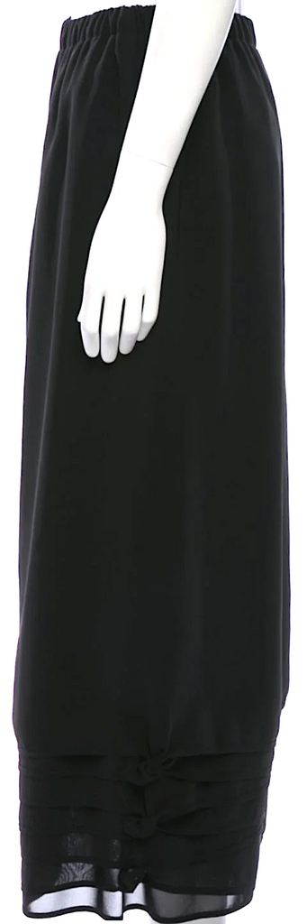 Comme des Garçons Japan. Junya Watanabe. Ruffle Embellishment Midi Length Skirt