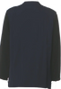 Lanvin PARIS. Vintage Grey Beaded Accent Long Sleeve Blouse